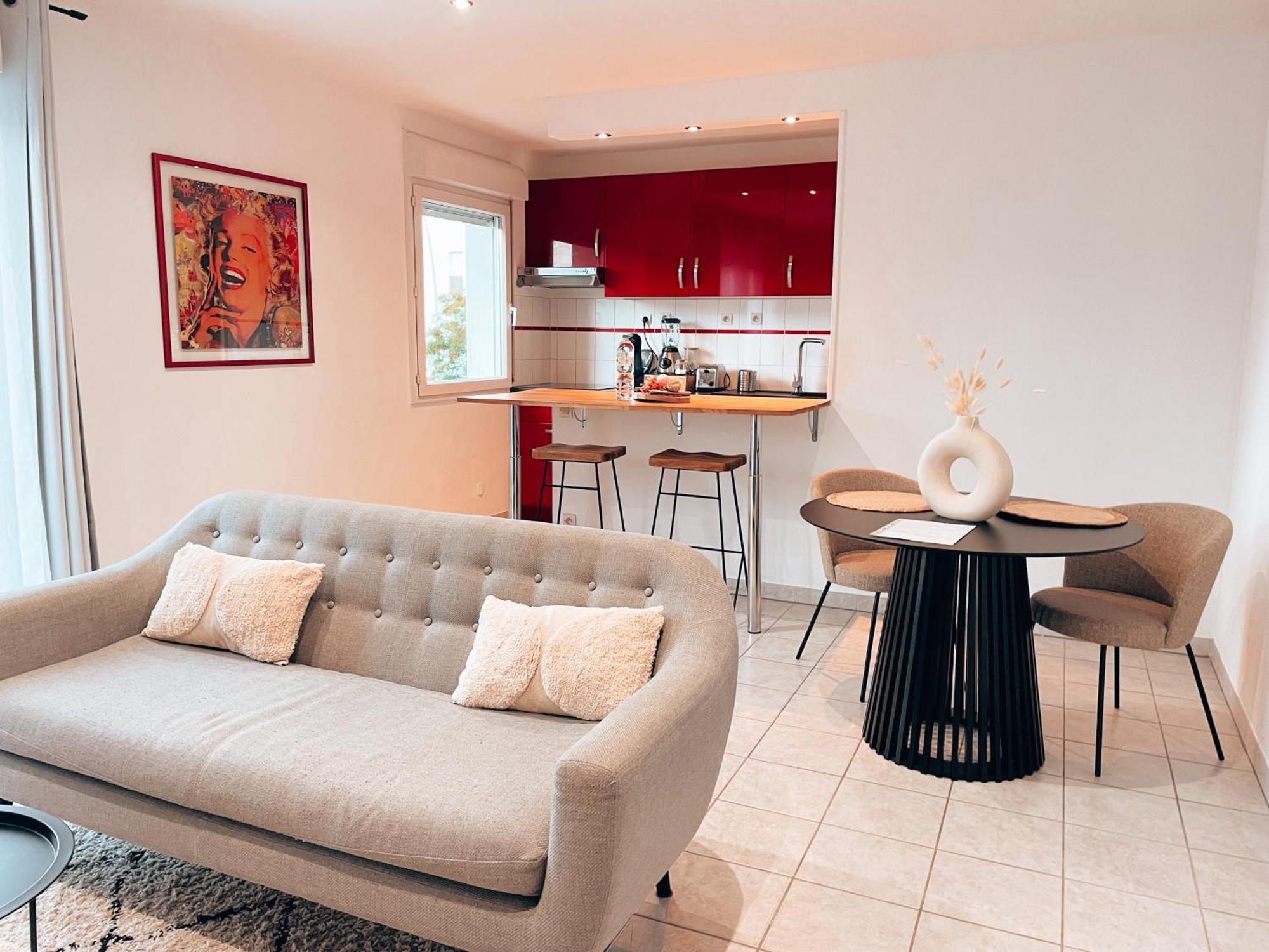 Ferienwohnung Elegant T2 Blagnac - Parking -Aeroport-Airbus- Meett Exterior foto
